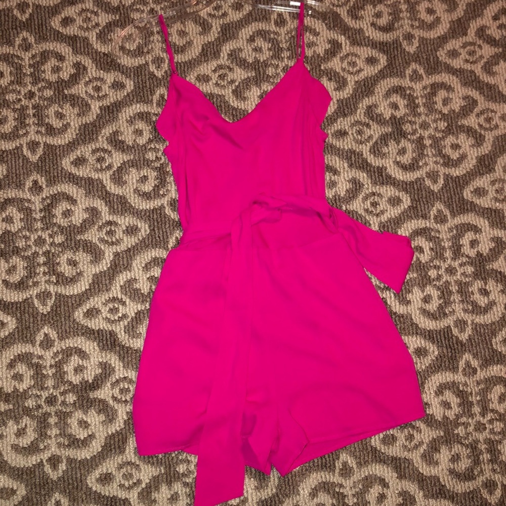 Pink romper
